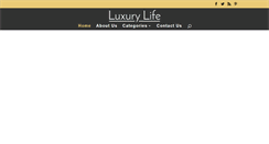 Desktop Screenshot of luxurylife.net